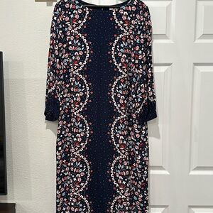 Boden Scallop Floral Dress Size US 18R